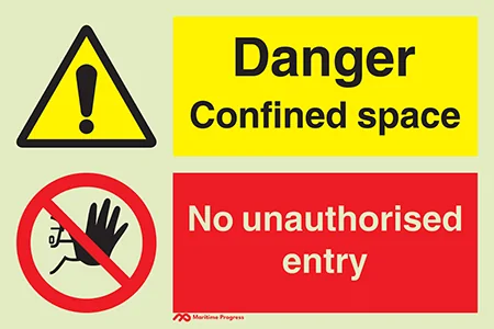 Danger Confined space