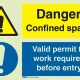Danger Confined space