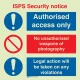 ISPS Security notice