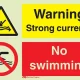 Warning Strong currents