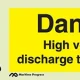 Danger; High voltage, discharge time - Maritime Progress
